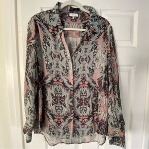 REISS viscose blouse size 10 worn once